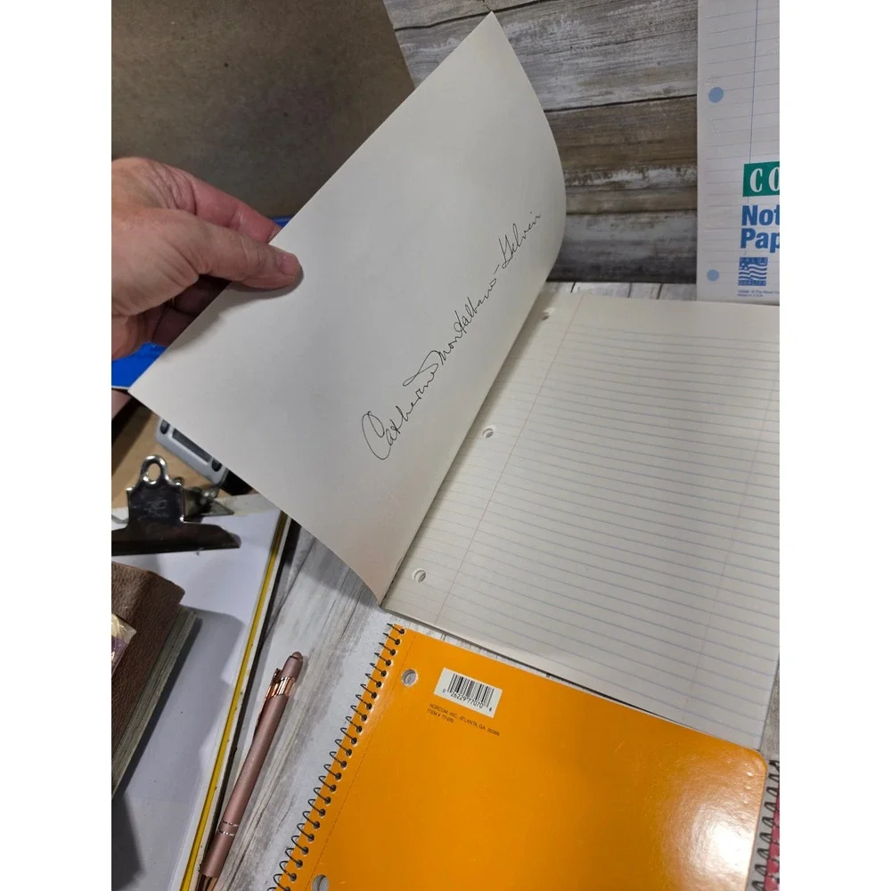 Mead Norcom Stuart Hall Notebook Bundle College Wide Ruled Paper Lot 8ct READ